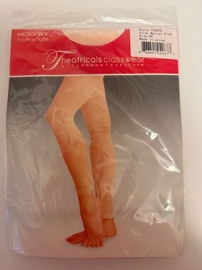 Theatricals Classwear Microfiber Footless Tights - Ballet Pink